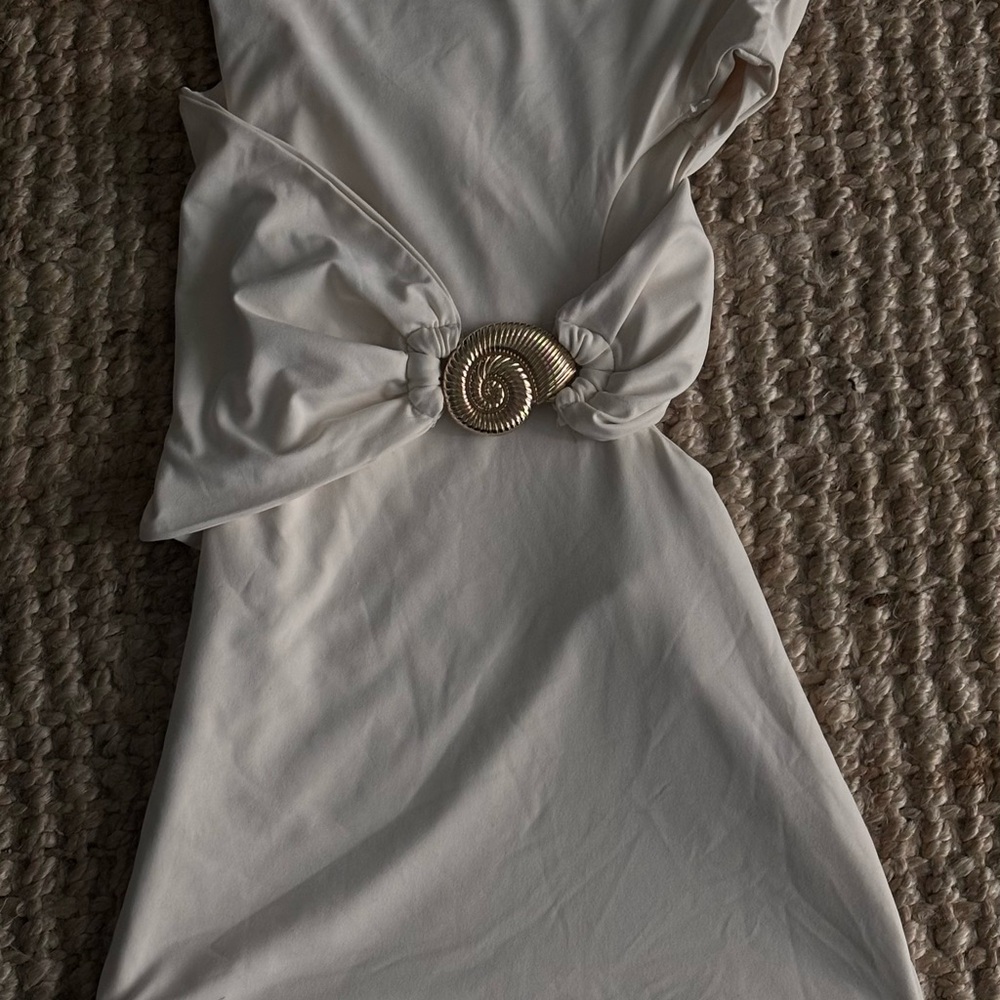 Peppermayo Cream and Black shell dress - Picture 3 of 4